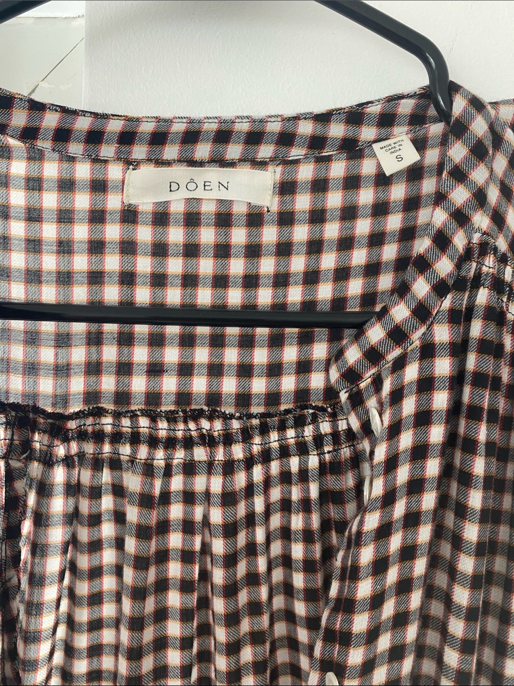 Doen Delphine Plaid Dress - Picture 4 of 4